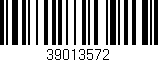 Código de barras (EAN, GTIN, SKU, ISBN): '39013572'