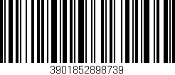 Código de barras (EAN, GTIN, SKU, ISBN): '3901852898739'