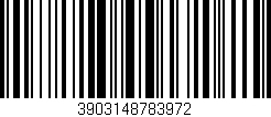 Código de barras (EAN, GTIN, SKU, ISBN): '3903148783972'