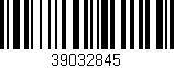 Código de barras (EAN, GTIN, SKU, ISBN): '39032845'
