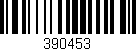 Código de barras (EAN, GTIN, SKU, ISBN): '390453'