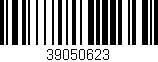 Código de barras (EAN, GTIN, SKU, ISBN): '39050623'