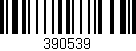 Código de barras (EAN, GTIN, SKU, ISBN): '390539'