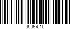 Código de barras (EAN, GTIN, SKU, ISBN): '39054.10'