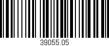 Código de barras (EAN, GTIN, SKU, ISBN): '39055.05'