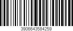Código de barras (EAN, GTIN, SKU, ISBN): '3906643584259'