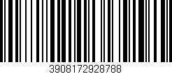 Código de barras (EAN, GTIN, SKU, ISBN): '3908172928788'