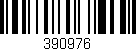 Código de barras (EAN, GTIN, SKU, ISBN): '390976'
