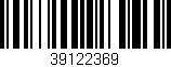 Código de barras (EAN, GTIN, SKU, ISBN): '39122369'