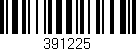 Código de barras (EAN, GTIN, SKU, ISBN): '391225'