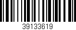 Código de barras (EAN, GTIN, SKU, ISBN): '39133619'
