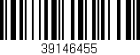 Código de barras (EAN, GTIN, SKU, ISBN): '39146455'