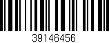 Código de barras (EAN, GTIN, SKU, ISBN): '39146456'