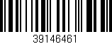 Código de barras (EAN, GTIN, SKU, ISBN): '39146461'
