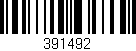 Código de barras (EAN, GTIN, SKU, ISBN): '391492'