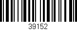 Código de barras (EAN, GTIN, SKU, ISBN): '39152'