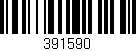 Código de barras (EAN, GTIN, SKU, ISBN): '391590'