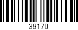 Código de barras (EAN, GTIN, SKU, ISBN): '39170'