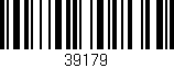 Código de barras (EAN, GTIN, SKU, ISBN): '39179'