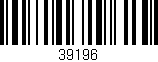 Código de barras (EAN, GTIN, SKU, ISBN): '39196'