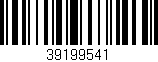 Código de barras (EAN, GTIN, SKU, ISBN): '39199541'
