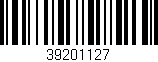 Código de barras (EAN, GTIN, SKU, ISBN): '39201127'