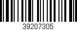 Código de barras (EAN, GTIN, SKU, ISBN): '39207305'