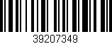 Código de barras (EAN, GTIN, SKU, ISBN): '39207349'