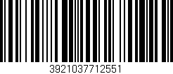 Código de barras (EAN, GTIN, SKU, ISBN): '3921037712551'