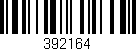 Código de barras (EAN, GTIN, SKU, ISBN): '392164'
