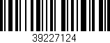 Código de barras (EAN, GTIN, SKU, ISBN): '39227124'