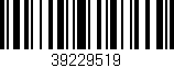 Código de barras (EAN, GTIN, SKU, ISBN): '39229519'