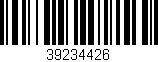 Código de barras (EAN, GTIN, SKU, ISBN): '39234426'