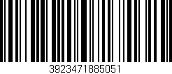 Código de barras (EAN, GTIN, SKU, ISBN): '3923471885051'