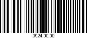 Código de barras (EAN, GTIN, SKU, ISBN): '3924.90.00'