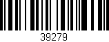 Código de barras (EAN, GTIN, SKU, ISBN): '39279'