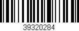 Código de barras (EAN, GTIN, SKU, ISBN): '39320284'