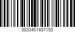 Código de barras (EAN, GTIN, SKU, ISBN): '3933451497150'