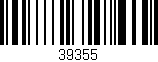 Código de barras (EAN, GTIN, SKU, ISBN): '39355'