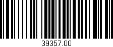 Código de barras (EAN, GTIN, SKU, ISBN): '39357.00'