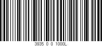Código de barras (EAN, GTIN, SKU, ISBN): '3935_0_0_1000L'