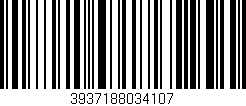 Código de barras (EAN, GTIN, SKU, ISBN): '3937188034107'