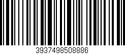 Código de barras (EAN, GTIN, SKU, ISBN): '3937498508886'