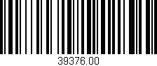Código de barras (EAN, GTIN, SKU, ISBN): '39376.00'