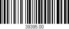 Código de barras (EAN, GTIN, SKU, ISBN): '39395.00'