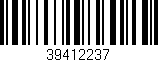 Código de barras (EAN, GTIN, SKU, ISBN): '39412237'