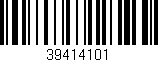 Código de barras (EAN, GTIN, SKU, ISBN): '39414101'
