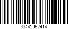 Código de barras (EAN, GTIN, SKU, ISBN): '39442052414'