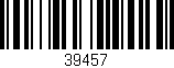 Código de barras (EAN, GTIN, SKU, ISBN): '39457'
