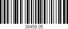 Código de barras (EAN, GTIN, SKU, ISBN): '39458.05'